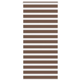 Estor cebra marrón 115x200 cm tejido ancho 110,9 cm poliéster de , Persianas y estores - Ref: Foro24-4014368, Precio: 31,63 €...