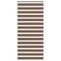Estor cebra marrón 115x200 cm tejido ancho 110,9 cm poliéster de , Persianas y estores - Ref: Foro24-4014368, Precio: 31,63 €...