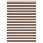 Estor cebra marrón 160x200 cm tejido ancho 155,9 cm poliéster de , Persianas y estores - Ref: Foro24-4014377, Precio: 38,16 €...
