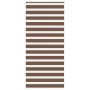 Estor cebra marrón 115x230 cm tejido ancho 110,9 cm poliéster de , Persianas y estores - Ref: Foro24-4014394, Precio: 32,52 €...