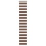 Estor cebra marrón 45x230 cm tejido ancho 40,9 cm poliéster de , Persianas y estores - Ref: Foro24-4014380, Precio: 18,00 €, ...