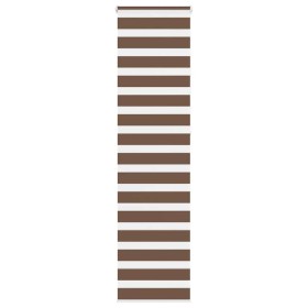 Estor cebra marrón 55x230 cm tejido ancho 50,9 cm poliéster de , Persianas y estores - Ref: Foro24-4014382, Precio: 21,91 €, ...