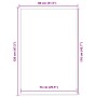 Felpudo negro 80x120 cm de , Felpudos - Ref: Foro24-4105605, Precio: 28,93 €, Descuento: %