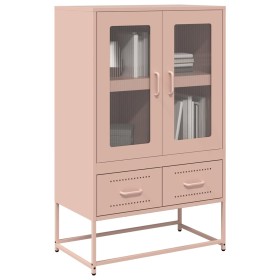Aparador de acero rosa 68x39x111,5 cm de , Aparadores - Ref: Foro24-853363, Precio: 147,85 €, Descuento: %