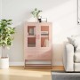 Aparador de acero rosa 68x39x111,5 cm de , Aparadores - Ref: Foro24-853363, Precio: 147,85 €, Descuento: %