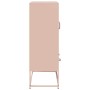 Aparador de acero rosa 68x39x111,5 cm de , Aparadores - Ref: Foro24-853363, Precio: 147,85 €, Descuento: %