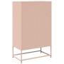 Aparador de acero rosa 68x39x111,5 cm de , Aparadores - Ref: Foro24-853363, Precio: 147,85 €, Descuento: %