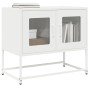 Mueble para TV acero laminado en frío blanco 68x39x60,5 cm de , Muebles TV - Ref: Foro24-853337, Precio: 73,37 €, Descuento: %