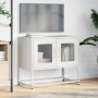 Mueble para TV acero laminado en frío blanco 68x39x60,5 cm de , Muebles TV - Ref: Foro24-853337, Precio: 73,37 €, Descuento: %