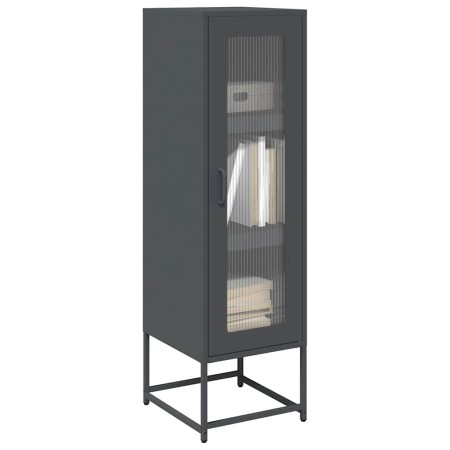 Aparador de acero laminado en frío antracita 36x39x123 cm de , Aparadores - Ref: Foro24-853394, Precio: 95,07 €, Descuento: %