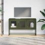 Mueble TV acero laminado en frío verde oliva 100,5x39x60,5 cm de , Muebles TV - Ref: Foro24-853342, Precio: 97,88 €, Descuent...