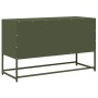 Mueble TV acero laminado en frío verde oliva 100,5x39x60,5 cm de , Muebles TV - Ref: Foro24-853342, Precio: 97,88 €, Descuent...