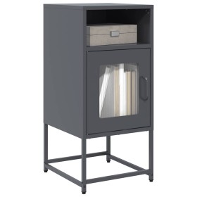 Mesilla de noche antracita 36x39x78 cm acero laminado en frío de , Aparadores - Ref: Foro24-853412, Precio: 61,66 €, Descuent...