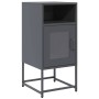 Mesilla de noche antracita 36x39x78 cm acero laminado en frío de , Aparadores - Ref: Foro24-853412, Precio: 61,66 €, Descuent...