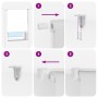 Estor enrollable para ducha tela 160x240 cm ancho 156 cm de , Persianas y estores - Ref: Foro24-4014831, Precio: 25,06 €, Des...