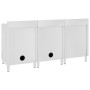 Fregadero de cocina profesional acero inoxidable 180x60x96 cm de vidaXL, Restauración - Ref: Foro24-3058271, Precio: 810,57 €...
