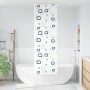 Estor enrollable para ducha con casete 70x240cm tela ancho 66cm de , Persianas y estores - Ref: Foro24-4014943, Precio: 20,11...