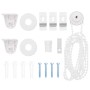 Estor enrollable para ducha con casete 120x240cm tela ancho de , Persianas y estores - Ref: Foro24-4014981, Precio: 27,20 €, ...