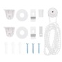 Estor enrollable para ducha con casete 70x240cm tela ancho 66cm de , Persianas y estores - Ref: Foro24-4015009, Precio: 15,33...