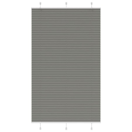 Estor Plisado Antracita 120x200 cm Tela Ancho 119,4cm Poliéster de , Persianas y estores - Ref: Foro24-4015113, Precio: 31,99...