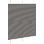 Estor Plisado Antracita 120x150 cm Tela Ancho 119,4cm Poliéster de , Persianas y estores - Ref: Foro24-4015096, Precio: 26,89...
