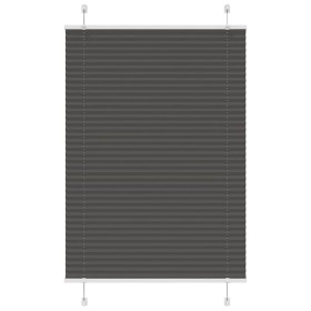 Estor Plisado negro 90x100 cm Tela Ancho 89,4 cm Poliéster de , Persianas y estores - Ref: Foro24-4015124, Precio: 20,74 €, D...