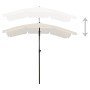 Sombrilla de jardín con poste color arena 200x130 cm de vidaXL, Sombrillas - Ref: Foro24-315551, Precio: 36,94 €, Descuento: %