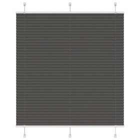 Estor Plisado negro 120x150 cm Tela Ancho 119,4 cm Poliéster de , Persianas y estores - Ref: Foro24-4015147, Precio: 21,85 €,...
