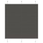 Estor Plisado negro 120x150 cm Tela Ancho 119,4 cm Poliéster de , Persianas y estores - Ref: Foro24-4015147, Precio: 21,85 €,...