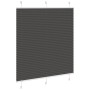 Estor Plisado negro 120x150 cm Tela Ancho 119,4 cm Poliéster de , Persianas y estores - Ref: Foro24-4015147, Precio: 21,85 €,...