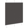 Estor Plisado negro 120x150 cm Tela Ancho 119,4 cm Poliéster de , Persianas y estores - Ref: Foro24-4015147, Precio: 21,85 €,...