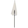 Sombrilla de jardín con poste color arena 200x130 cm de vidaXL, Sombrillas - Ref: Foro24-315551, Precio: 36,94 €, Descuento: %