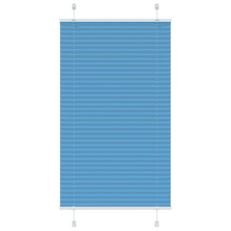 Estor Plisado azul 75x100 cm Tela Ancho 74,4 cm Poliéster de , Persianas y estores - Ref: Foro24-4015172, Precio: 16,21 €, De...