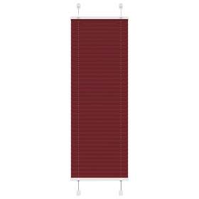 Estor Plisado rojo burdeos 45x100 cm Tela Ancho 44,4 cm de , Persianas y estores - Ref: Foro24-4015217, Precio: 18,89 €, Desc...
