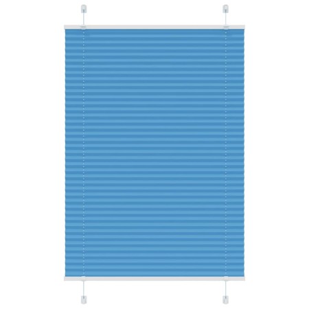 Estor Plisado azul 95x150 cm Tela Ancho 94,4 cm Poliéster de , Persianas y estores - Ref: Foro24-4015193, Precio: 18,63 €, De...