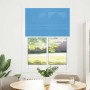 Estor Plisado azul 95x150 cm Tela Ancho 94,4 cm Poliéster de , Persianas y estores - Ref: Foro24-4015193, Precio: 18,63 €, De...