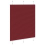 Estor Plisado rojo burdeos 105x100 cm Tela Ancho 104,4 cm de , Persianas y estores - Ref: Foro24-4015229, Precio: 18,76 €, De...