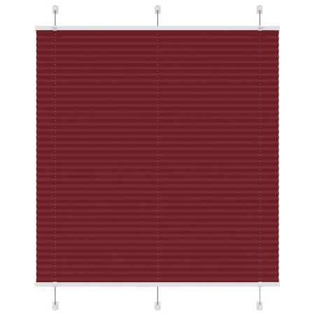 Estor Plisado rojo burdeos 115x150 cm Tela Ancho 114,4 cm de , Persianas y estores - Ref: Foro24-4015248, Precio: 21,53 €, De...