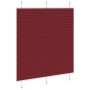 Estor Plisado rojo burdeos 115x150 cm Tela Ancho 114,4 cm de , Persianas y estores - Ref: Foro24-4015248, Precio: 21,53 €, De...