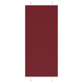 Estor Plisado rojo burdeos 90x200 cm Tela Ancho 89,4 cm de , Persianas y estores - Ref: Foro24-4015260, Precio: 23,86 €, Desc...