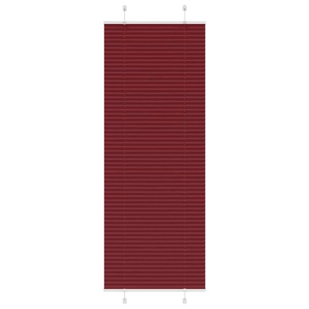 Estor Plisado rojo burdeos 75x200 cm Tela Ancho 74,4 cm de , Persianas y estores - Ref: Foro24-4015257, Precio: 22,17 €, Desc...