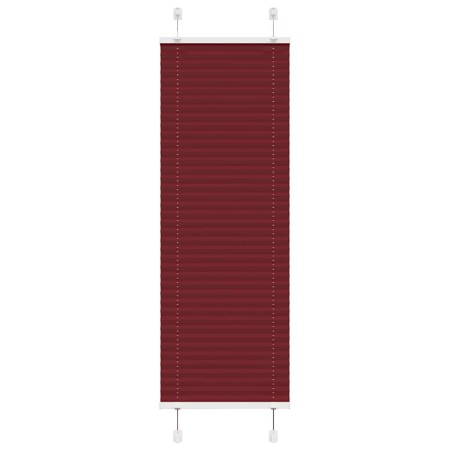 Estor Plisado rojo burdeos 45x150 cm Tela Ancho 44,4 cm de , Persianas y estores - Ref: Foro24-4015234, Precio: 18,32 €, Desc...