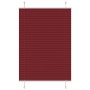 Estor Plisado rojo burdeos 90x150 cm Tela Ancho 89,4 cm de , Persianas y estores - Ref: Foro24-4015243, Precio: 24,02 €, Desc...