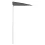 Sombrilla de jardín semicircular palo 300x150 cm gris antracita de vidaXL, Sombrillas - Ref: Foro24-315561, Precio: 24,36 €, ...