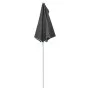 Sombrilla de jardín semicircular palo 300x150 cm gris antracita de vidaXL, Sombrillas - Ref: Foro24-315561, Precio: 24,36 €, ...