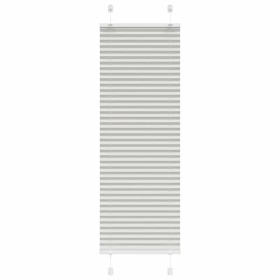 Estor Plisado gris claro 45x100 cm Tela Ancho 44,4 cm Poliéster de , Persianas y estores - Ref: Foro24-4015319, Precio: 21,25...