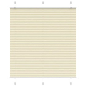 Estor Plisado crema 120x100 cm Tela Ancho 119,4 cm Poliéster de , Persianas y estores - Ref: Foro24-4015283, Precio: 20,44 €,...
