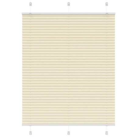 Estor Plisado crema 110x100 cm Tela Ancho 109,4 cm Poliéster de , Persianas y estores - Ref: Foro24-4015281, Precio: 19,05 €,...