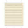 Estor Plisado crema 110x100 cm Tela Ancho 109,4 cm Poliéster de , Persianas y estores - Ref: Foro24-4015281, Precio: 19,05 €,...