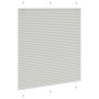 Estor Plisado gris claro 115x100 cm Tela Ancho 114,4 cm de , Persianas y estores - Ref: Foro24-4015333, Precio: 19,29 €, Desc...